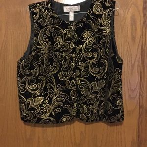 Karen Scott dressy vest